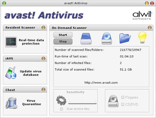 Avast antivirus til Mac