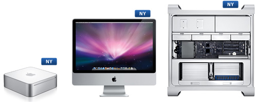 iMac, Mac mini, Mac Pro